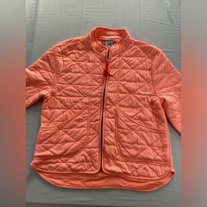 Avalanche Outdoor Supply Company Soft Quilted Coral Color Activewear Jacket